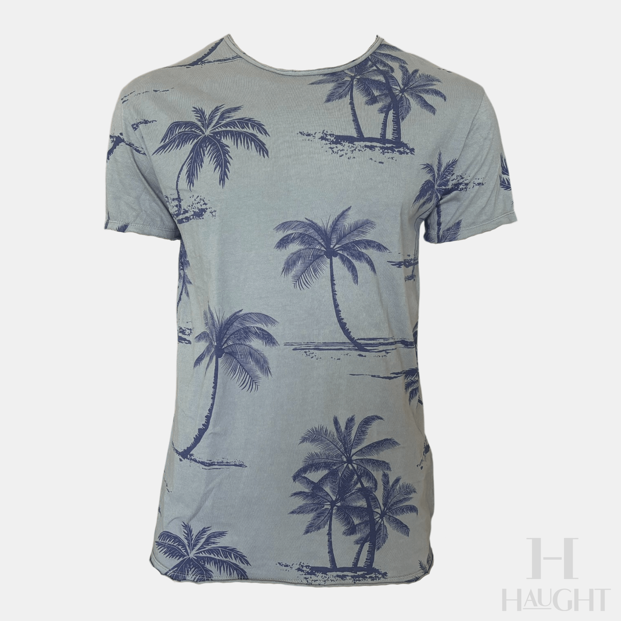 ENZO PALM PRINT T-SHIRT