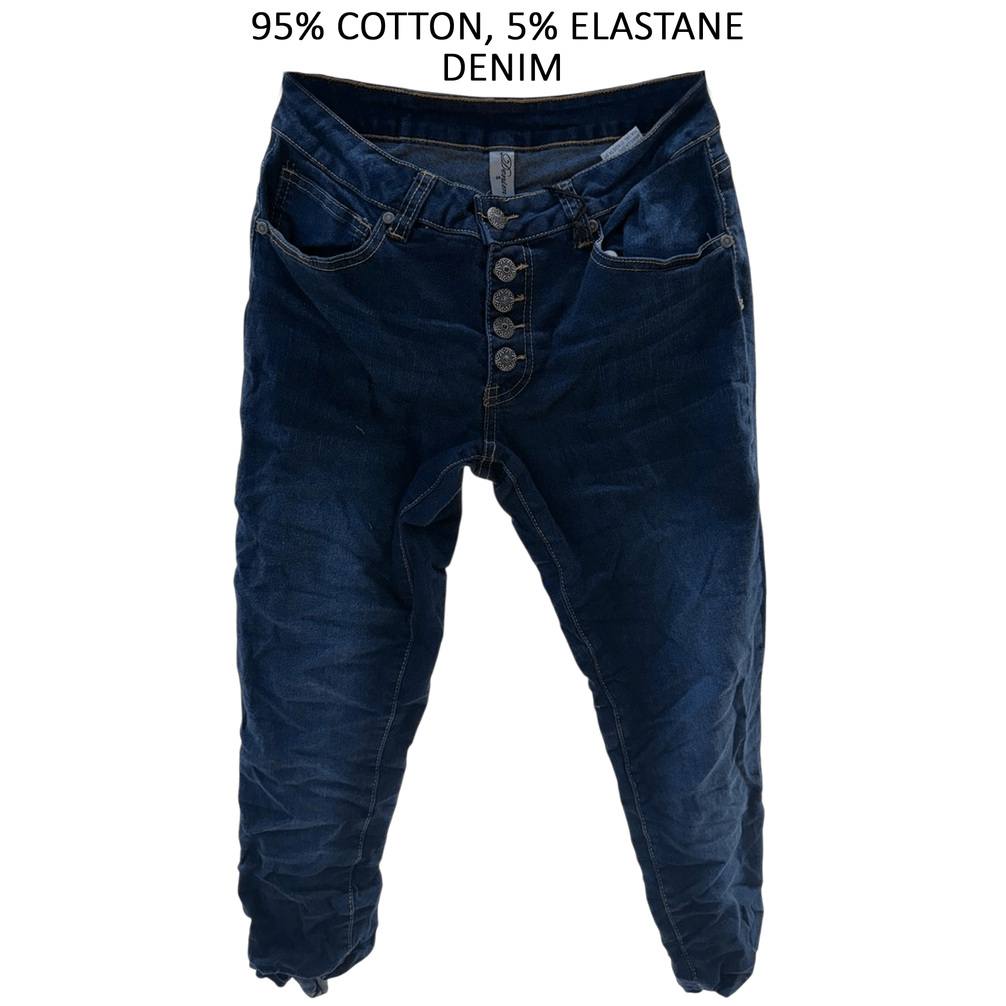 CORDELIA BUTTON-UP JEANS