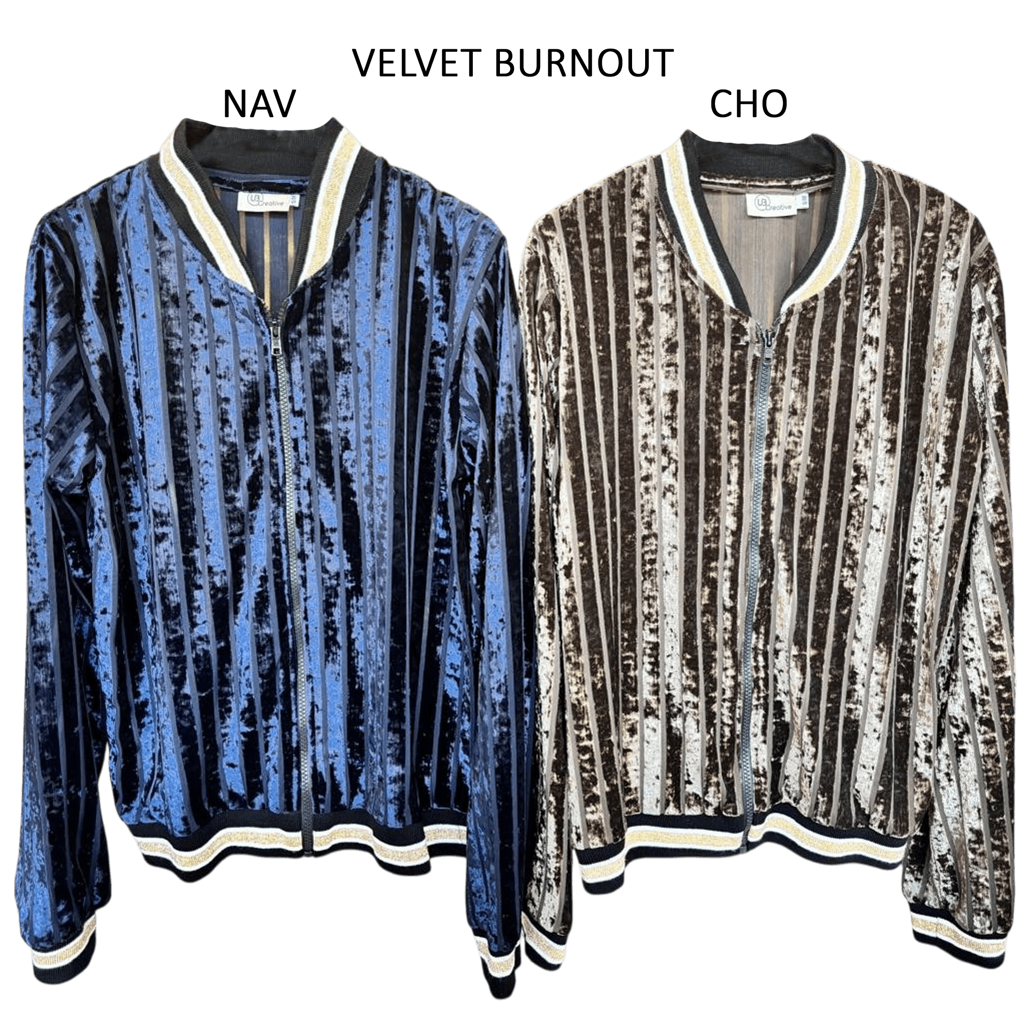 VELVET BOMBER JACKET