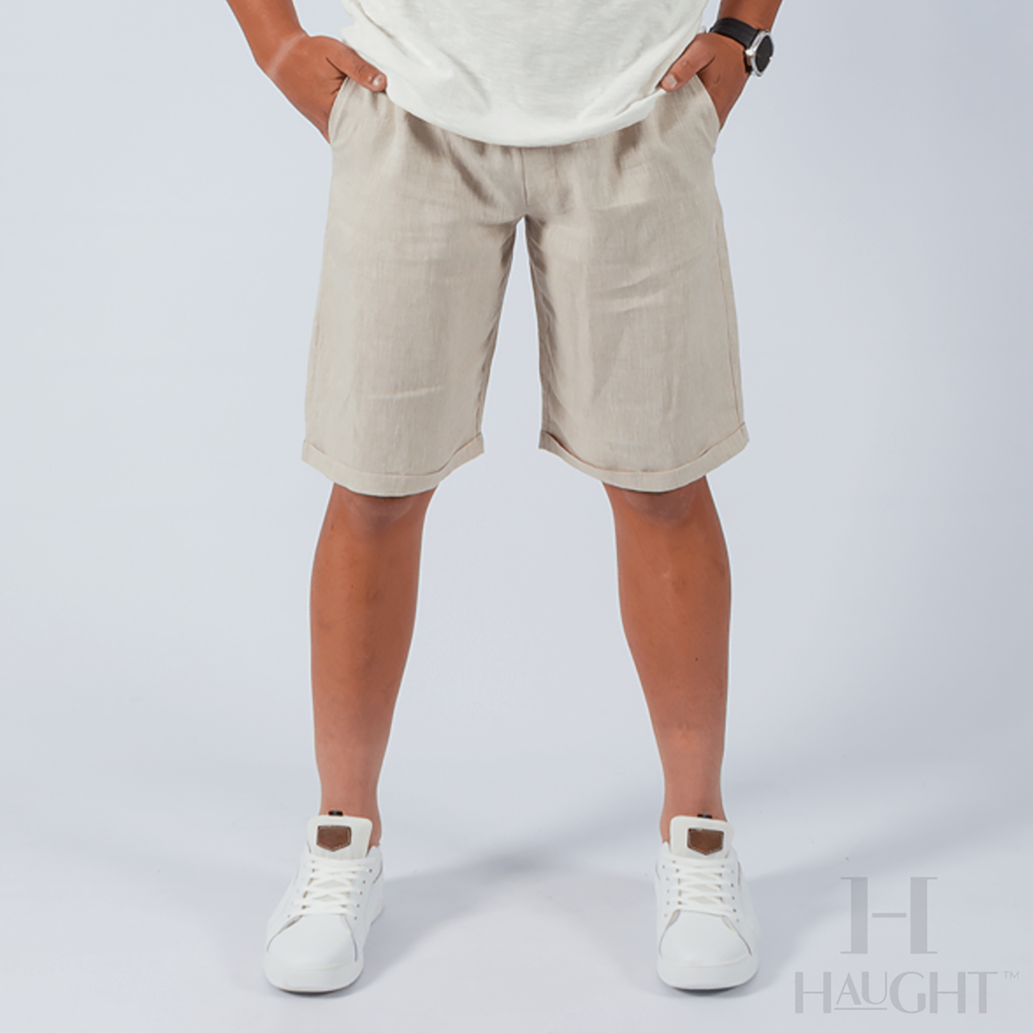 LINEN SHORTS