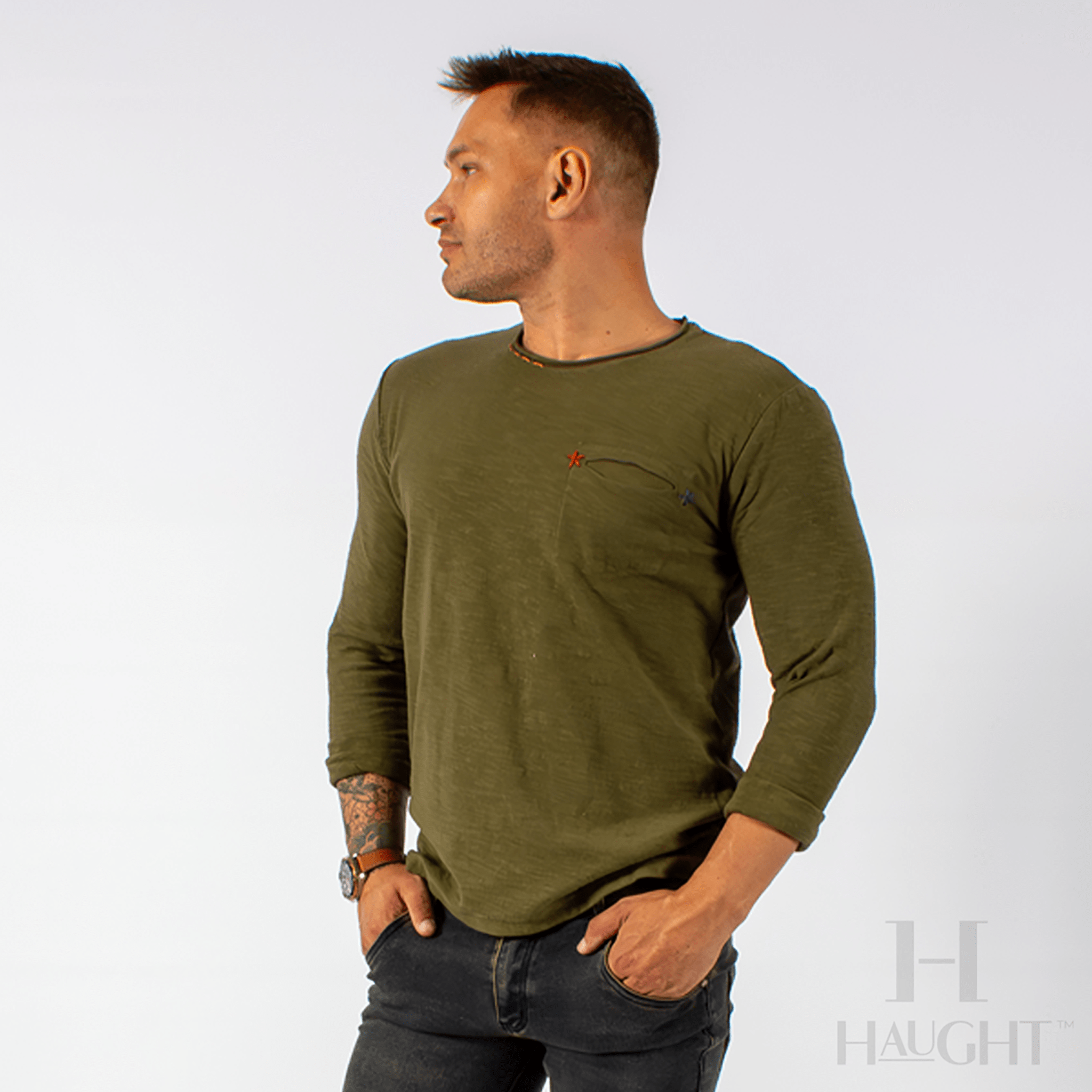 MARCO POCKET DETAIL L/S SHIRT