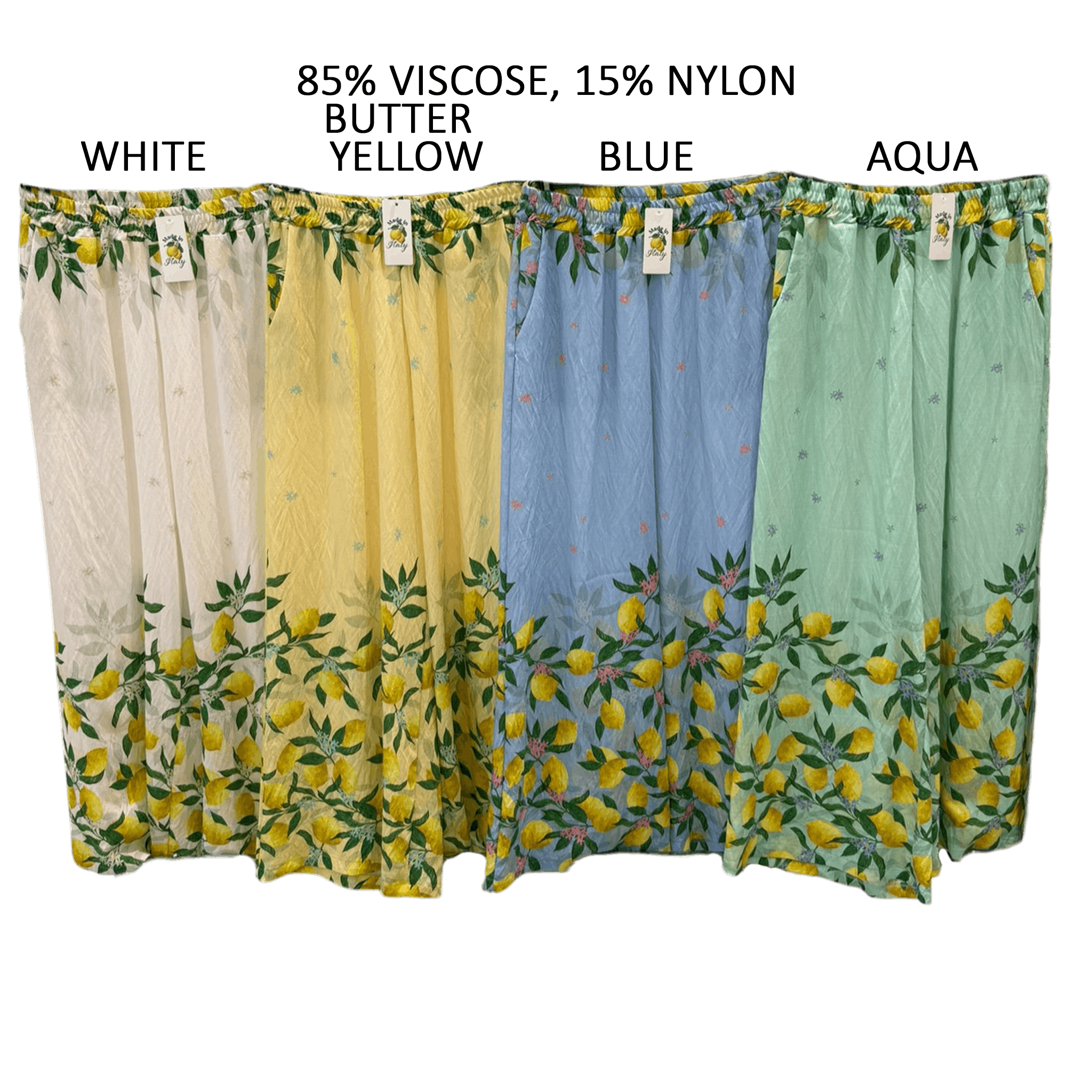 GWYNNE SOFT SATIN VISCOSE PANTS